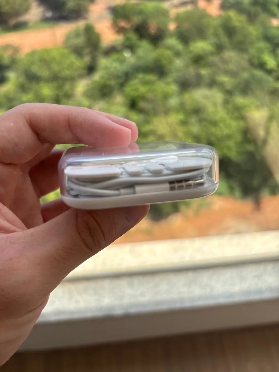 Fone com fio Apple Original entrada P2 com adaptador. - Foto 3