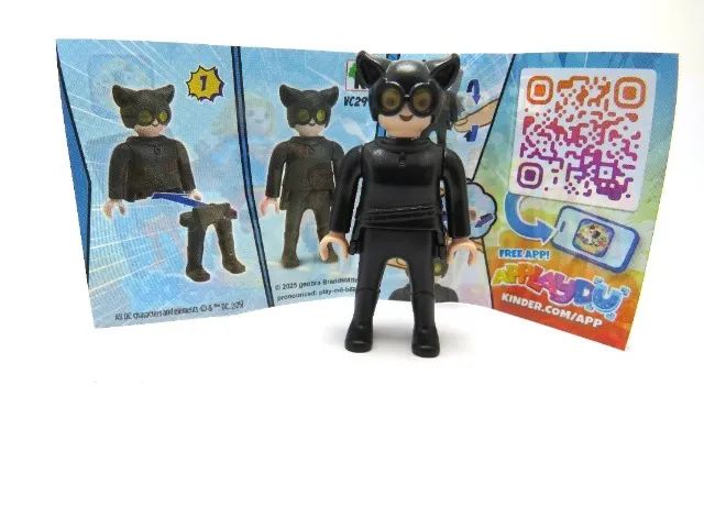 Mulher Gato DC Playmobil Kinder Ovo