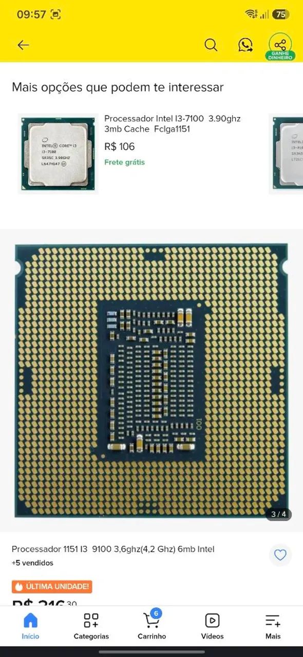 I3 9100 excelente - Foto 3