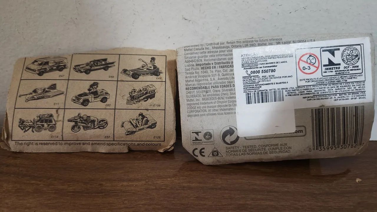 Miniatura Carrinho Máquina Matchbox e Corgi Anos 80 Escala 1/64