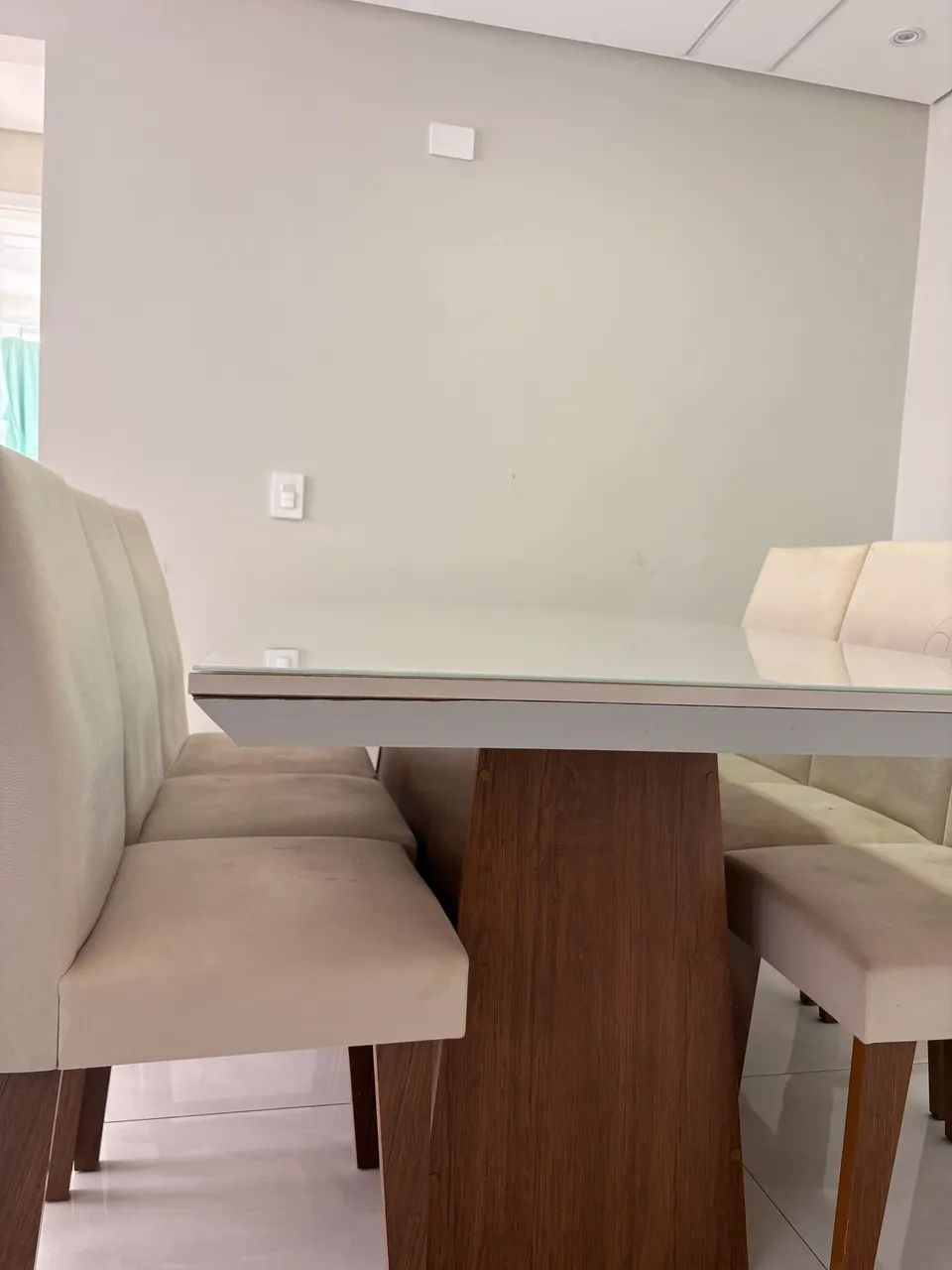 Mesa de jantar 6 lugares - Conjunto Completo  - Foto 2