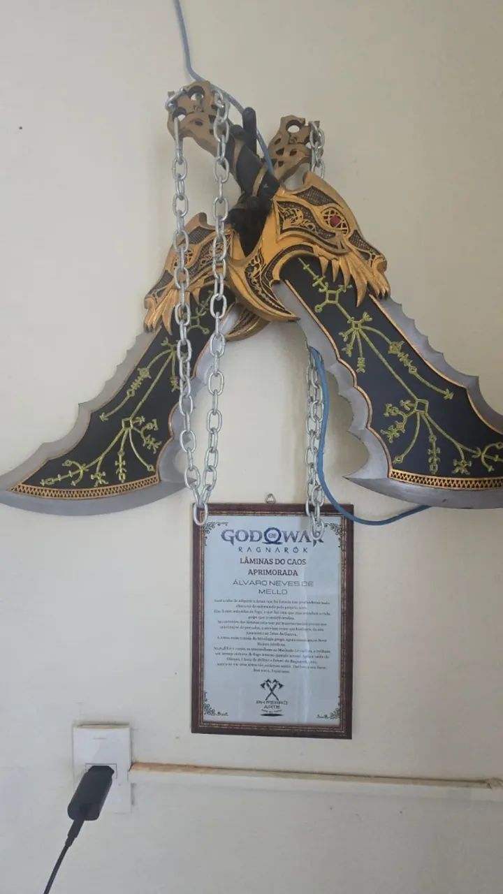 Laminas do caos GOD OF WAR - Foto 4