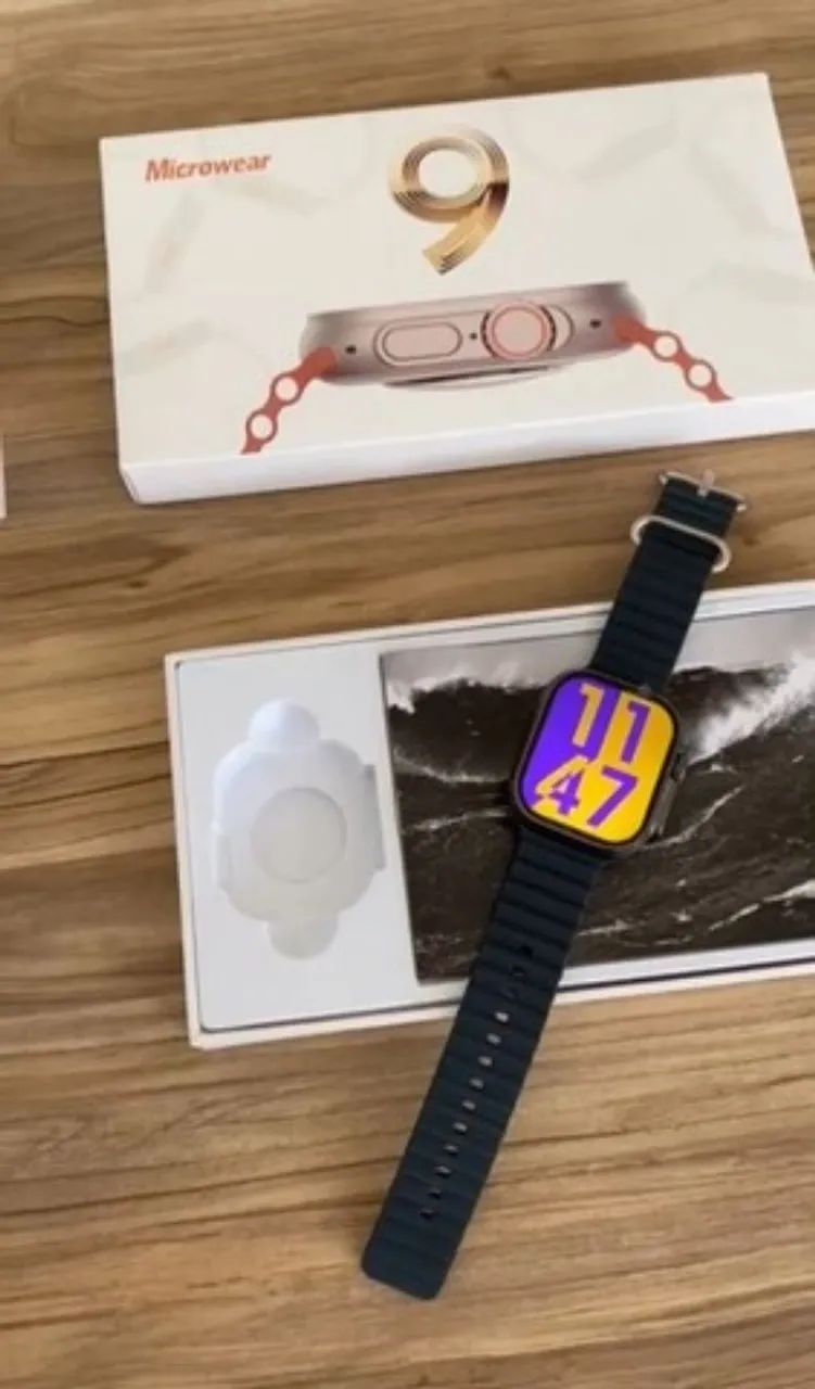 Smartwatch Microwear U9 Ultra Original Lançamento 2026 Com Tela IPS e Entrega Grátis - Foto 3