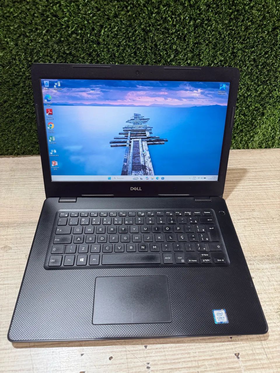Notebook DeLL Core i5 8th 8ram SSD160 Windows 11 Office Antivírus