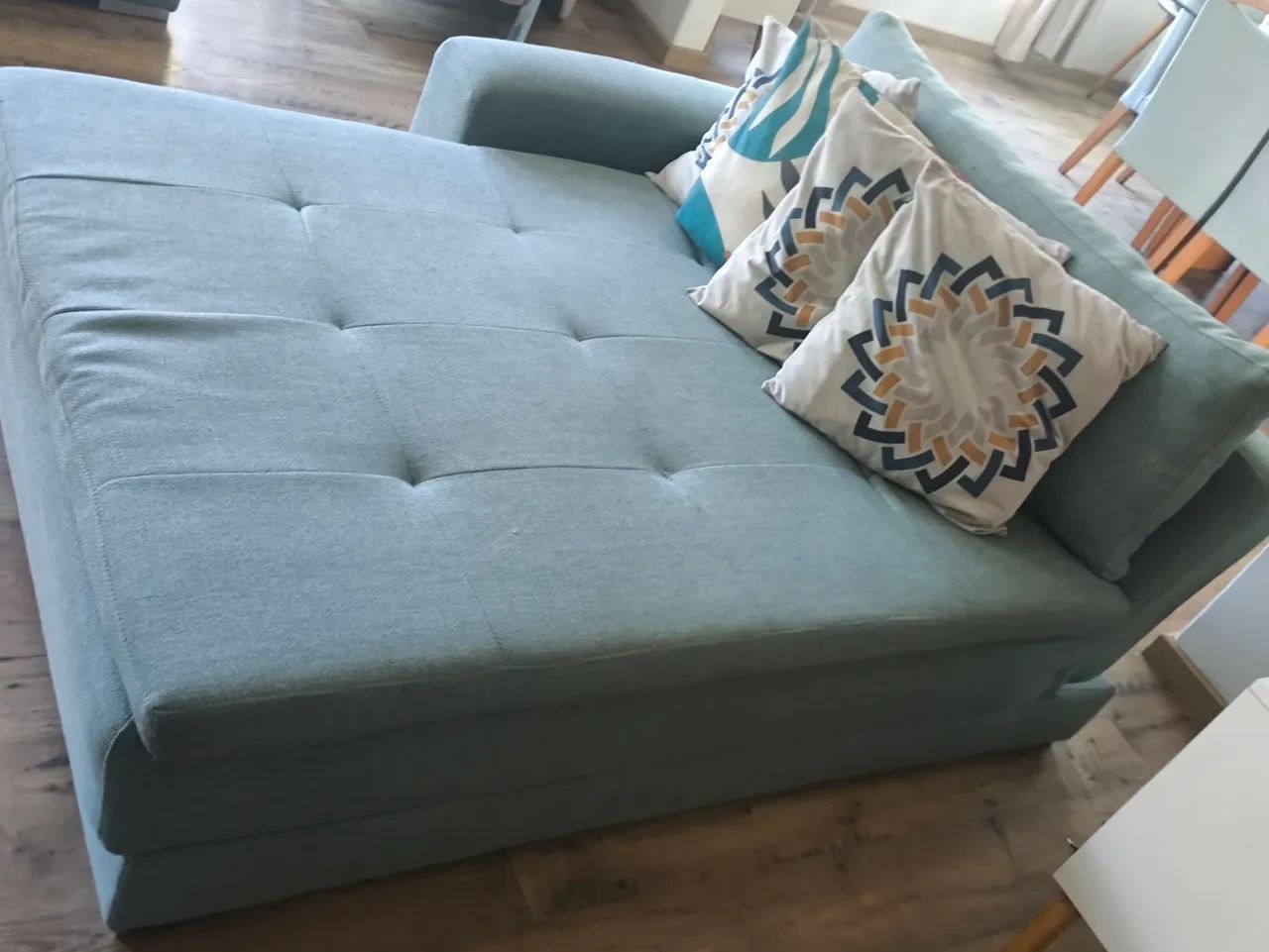 Sofá retrátil e reclinável com chaise - Foto 2