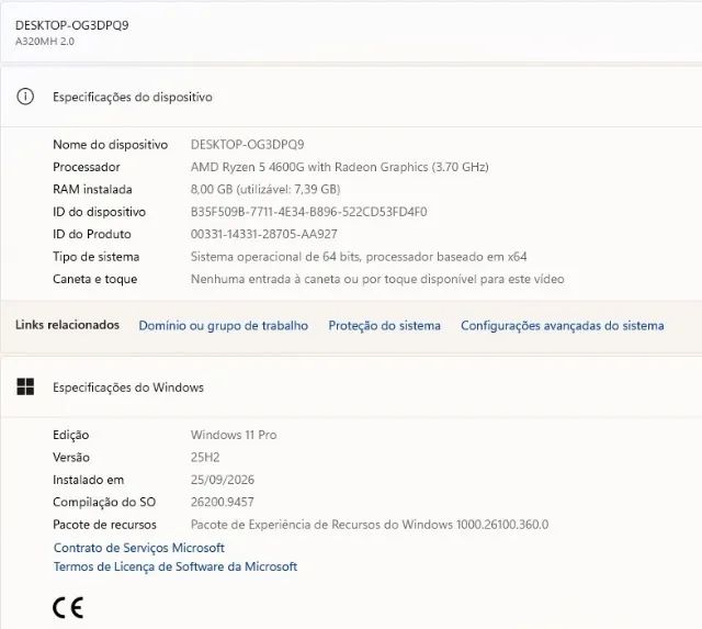 Cpu Amd Rysen 5 4600g, 1TB. - Foto 5