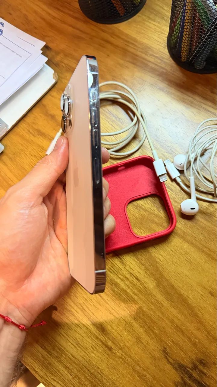 iPhone 13 Pro Max 256GB Branco (Silver) - Foto 5