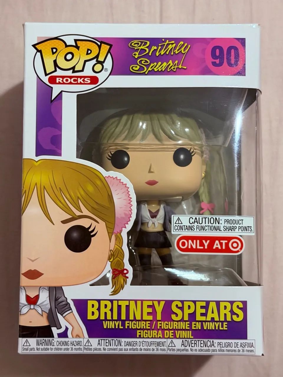Funko Pop! Britney Spears com Camiseta - Target Exclusivo - Foto 4