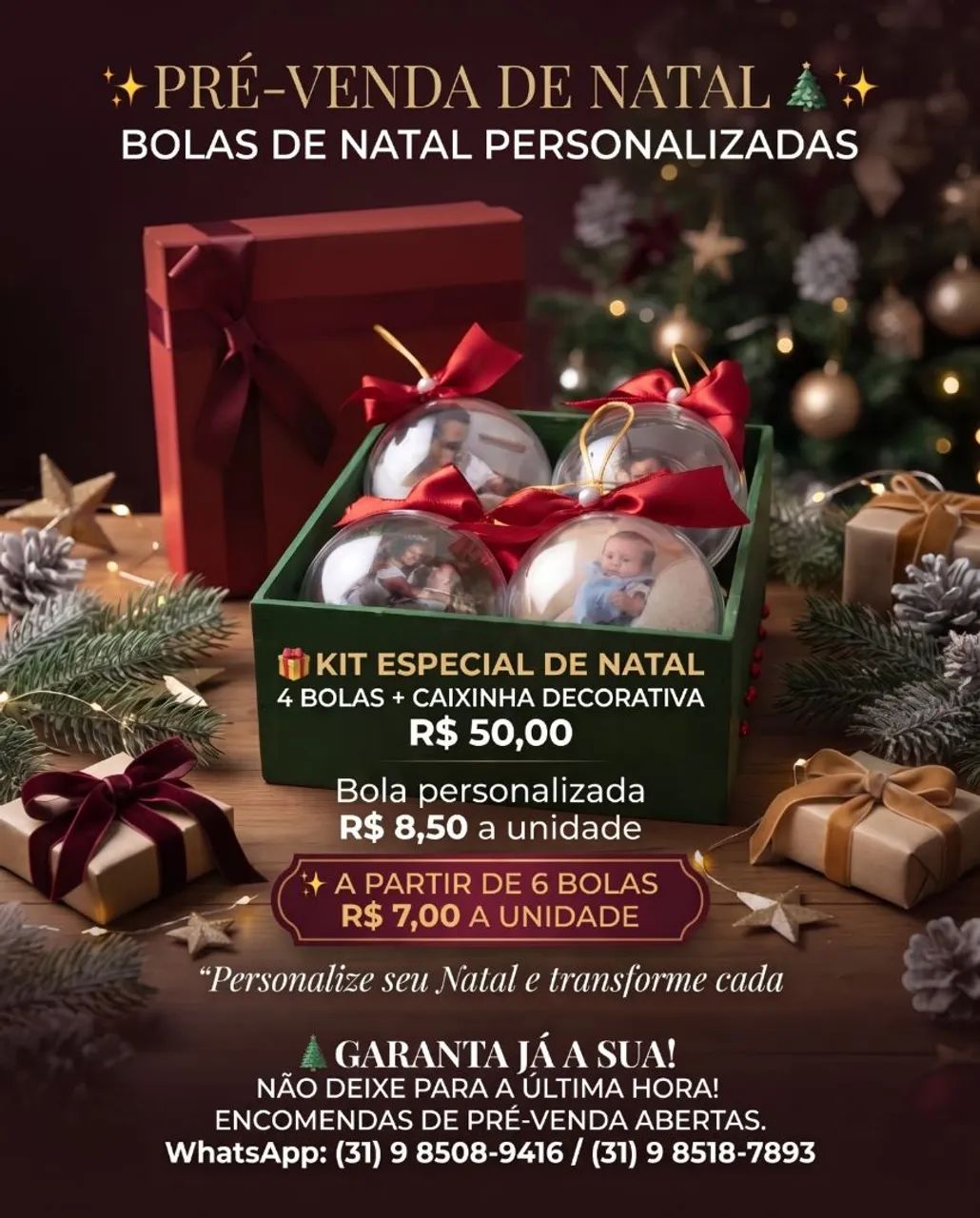 Bolas de Natal