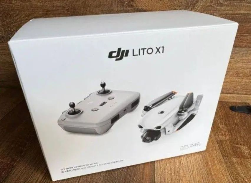 Drone DJI Lito X1 combo fly more RCN3 LACRADO lançamento com invoice de compra