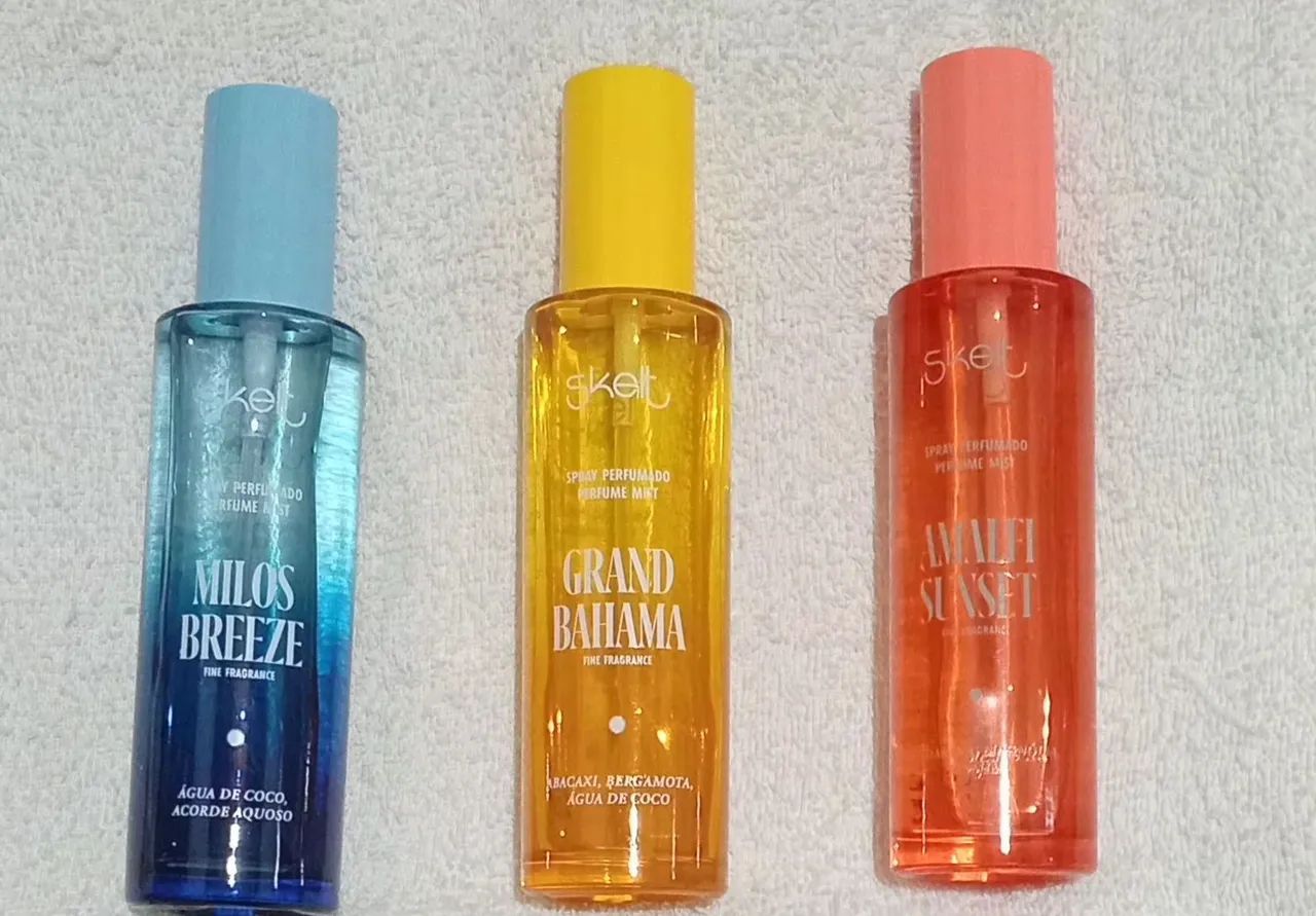 3 perfumes da SKELT