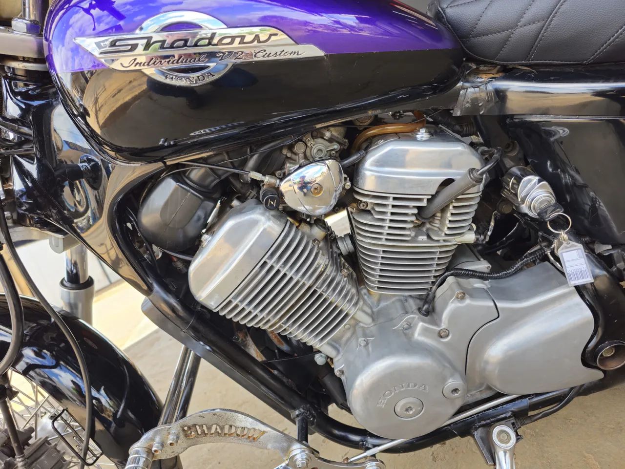 SHADOW 600cc 1998 ótima de andar  - Foto 4