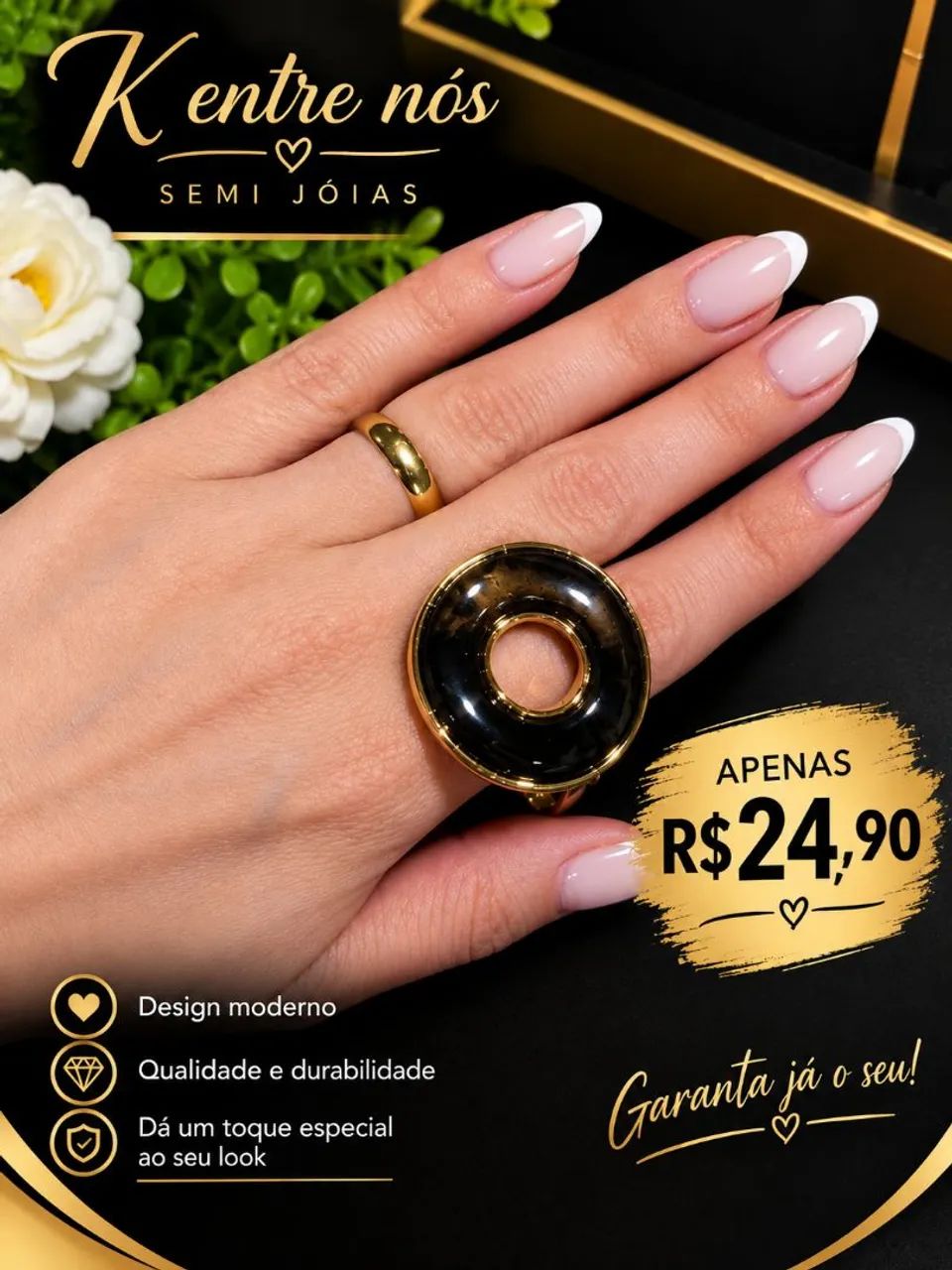 Jóias de altíssima qualidade 