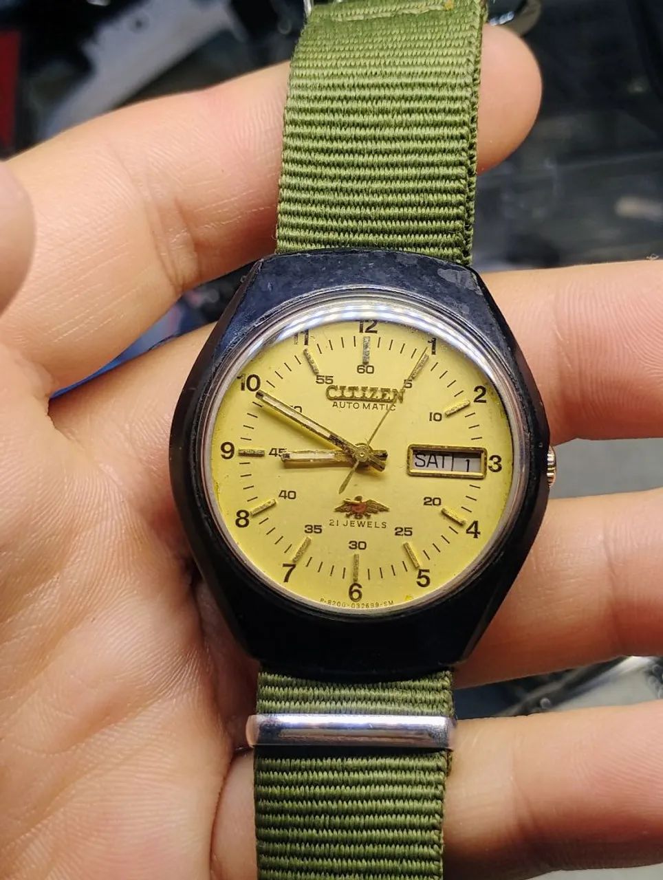 CITIZEN HORA-MUNDI AUTOMÁTICO RARIDADE 