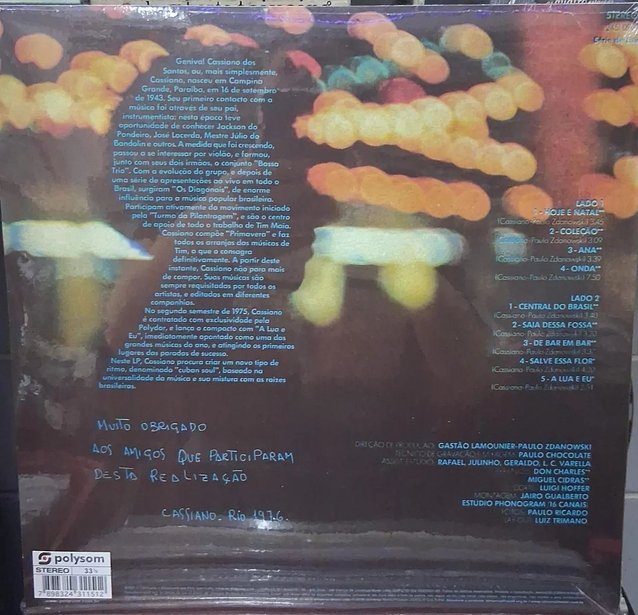 LP CASSIANO LACRADO - CU BAN SOUL - 18 KILATES - CDs, DVDs etc