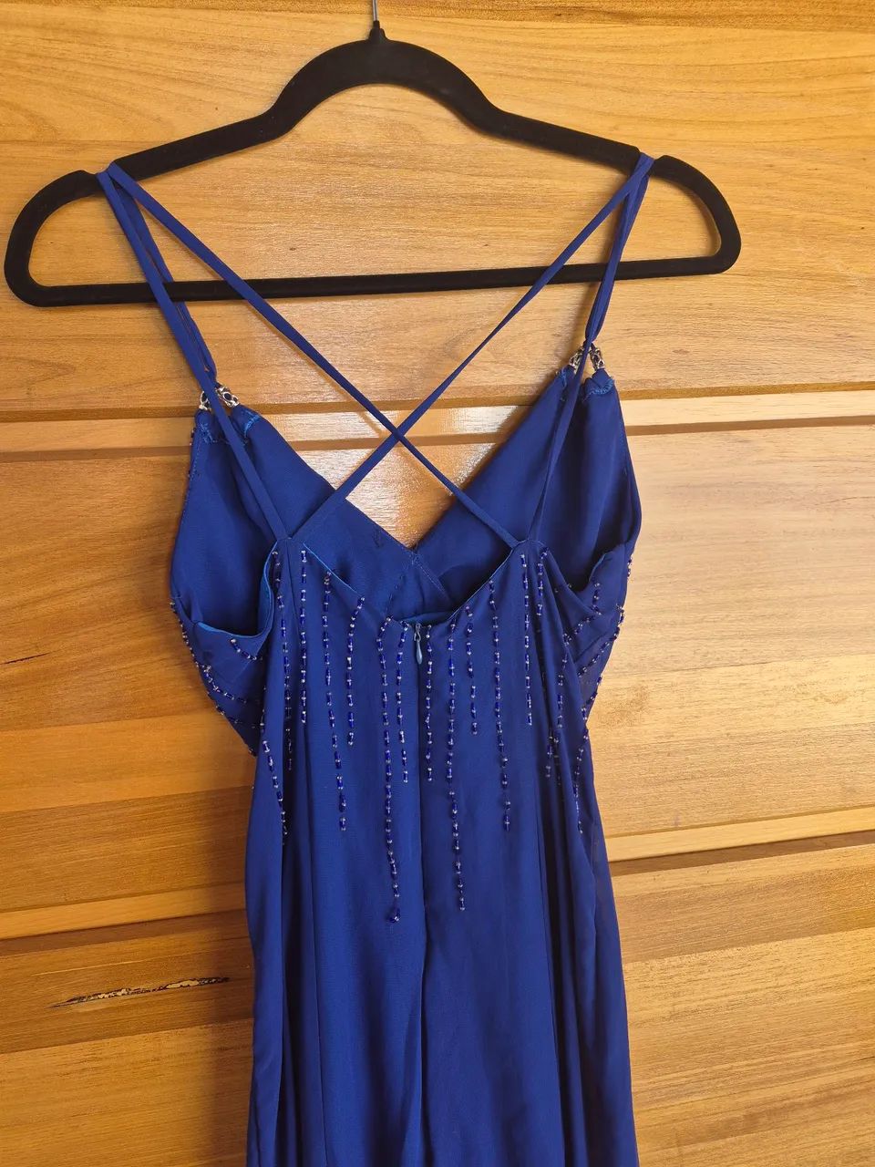 Vestido de festa azul royal - Foto 4