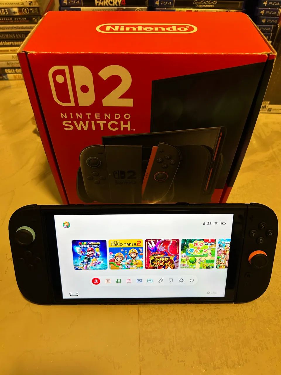 Nintendo Switch 2 completo (VERSÃO JAPONESA) - Consoles de Vídeo