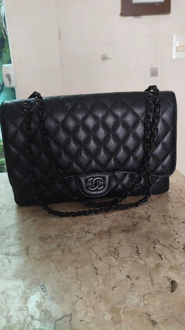 Chanel bolsa caviar