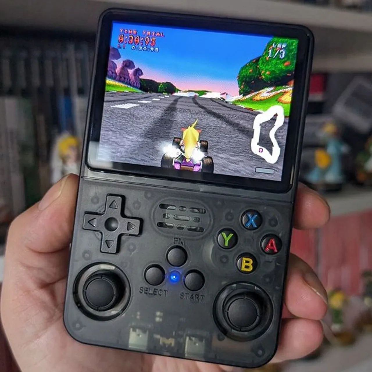 Mini Portátil Retro R36S LOTADO de JOGOS