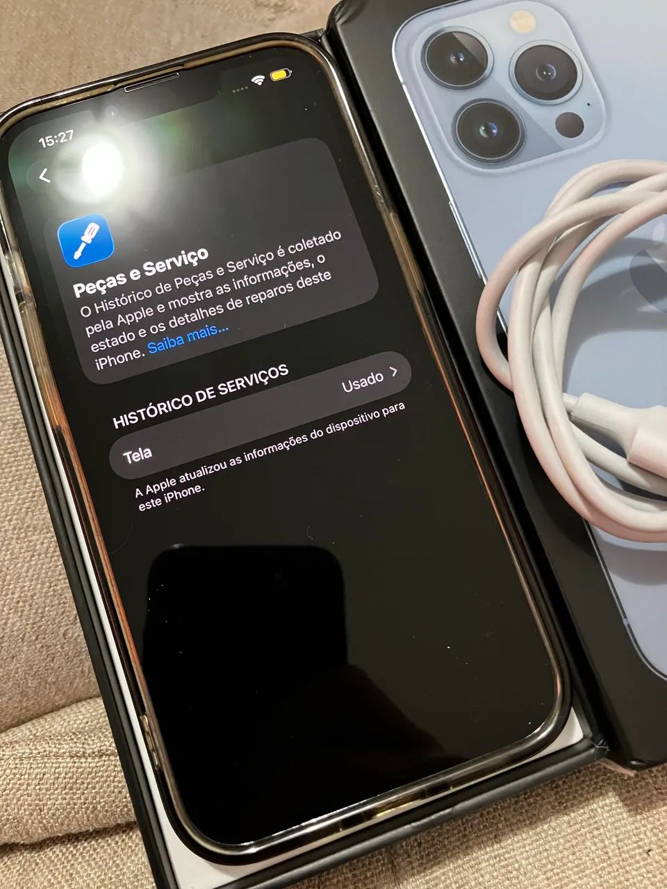 Iphone 13 Pro 256GB Sierra Blue - Foto 3