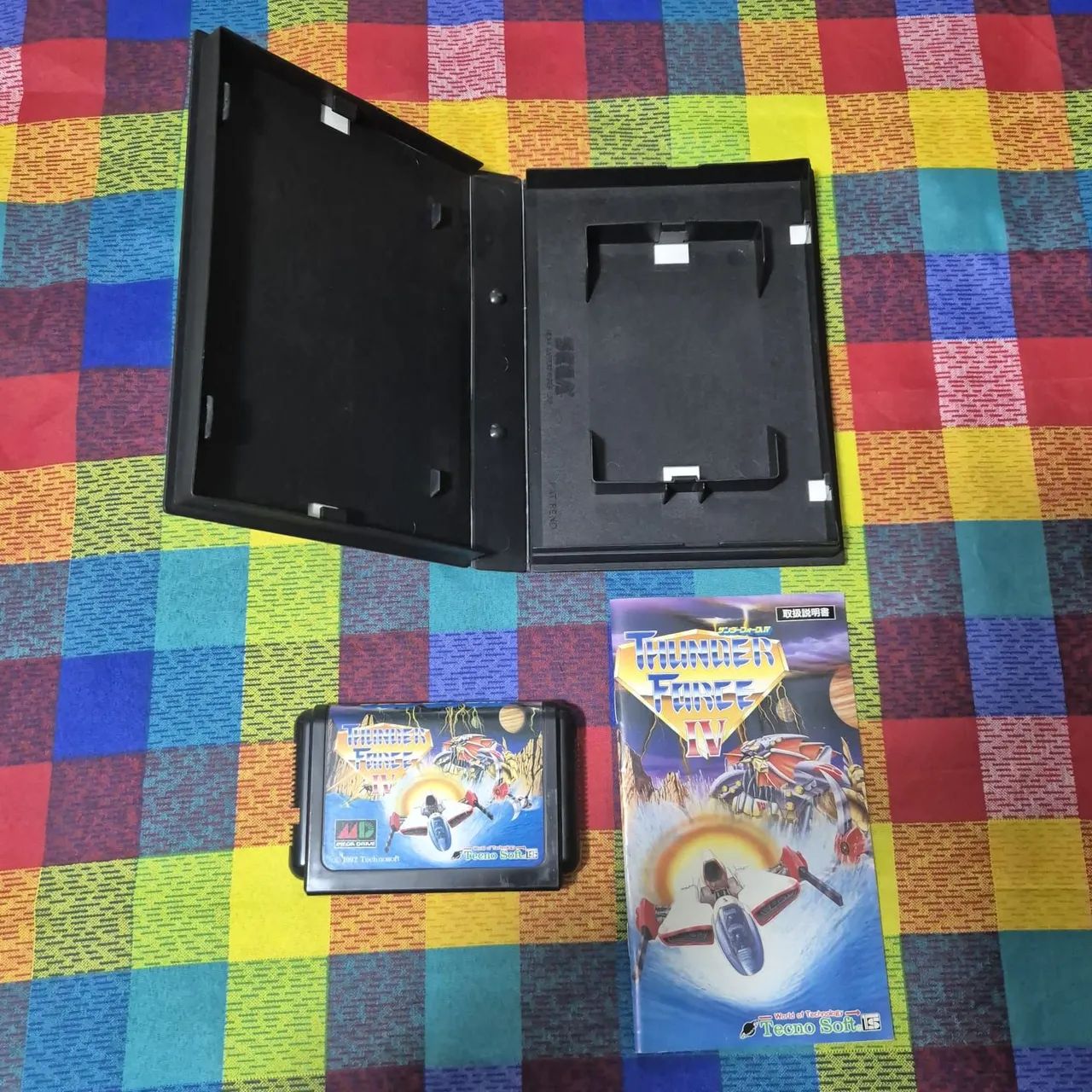 Thunder force 4 Mega Drive Japonês  - Foto 5