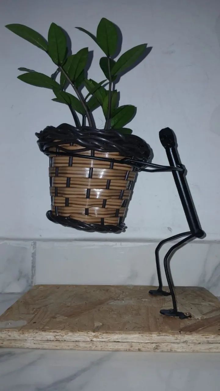 Decoração bonecos(a) de ferro - Foto 4