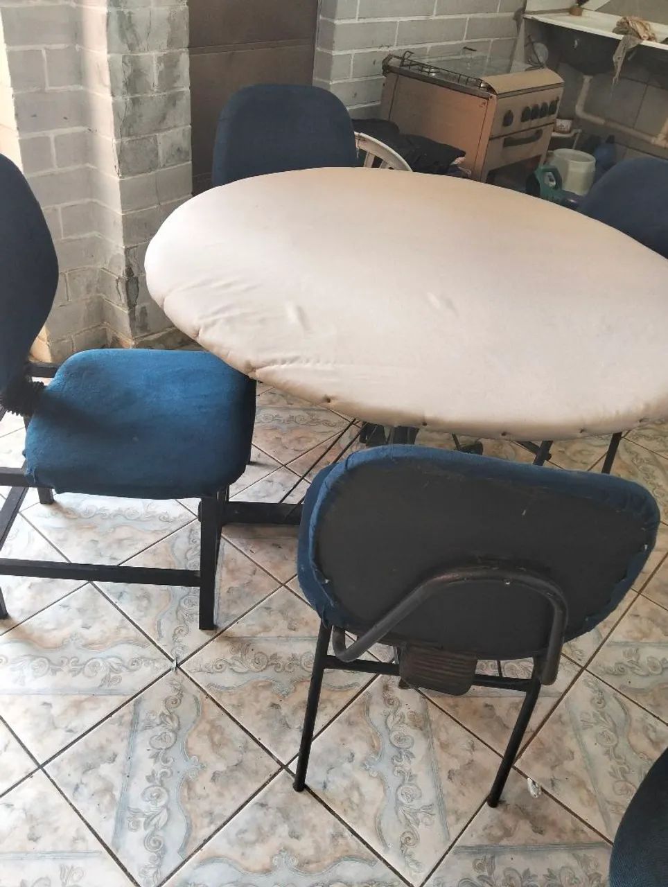 Conjunto de mesa de baralho com 4 cadeiras  - Foto 3