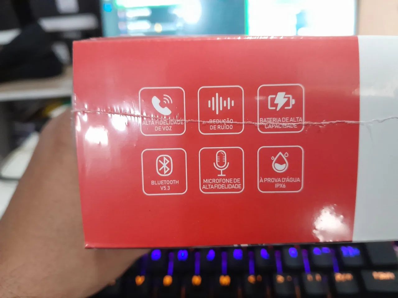 Fone De Ouvido Para Capacete Sem Fio Bluetooth Marca Tomate - Foto 3