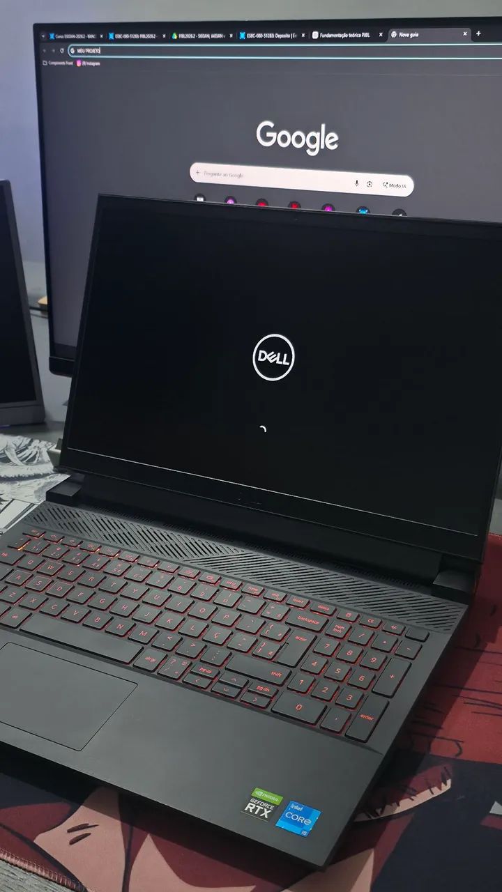 Notebook Dell G15 RTX 3050