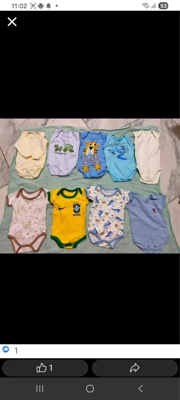 Lote de roupas de bb masculino  - Foto 5