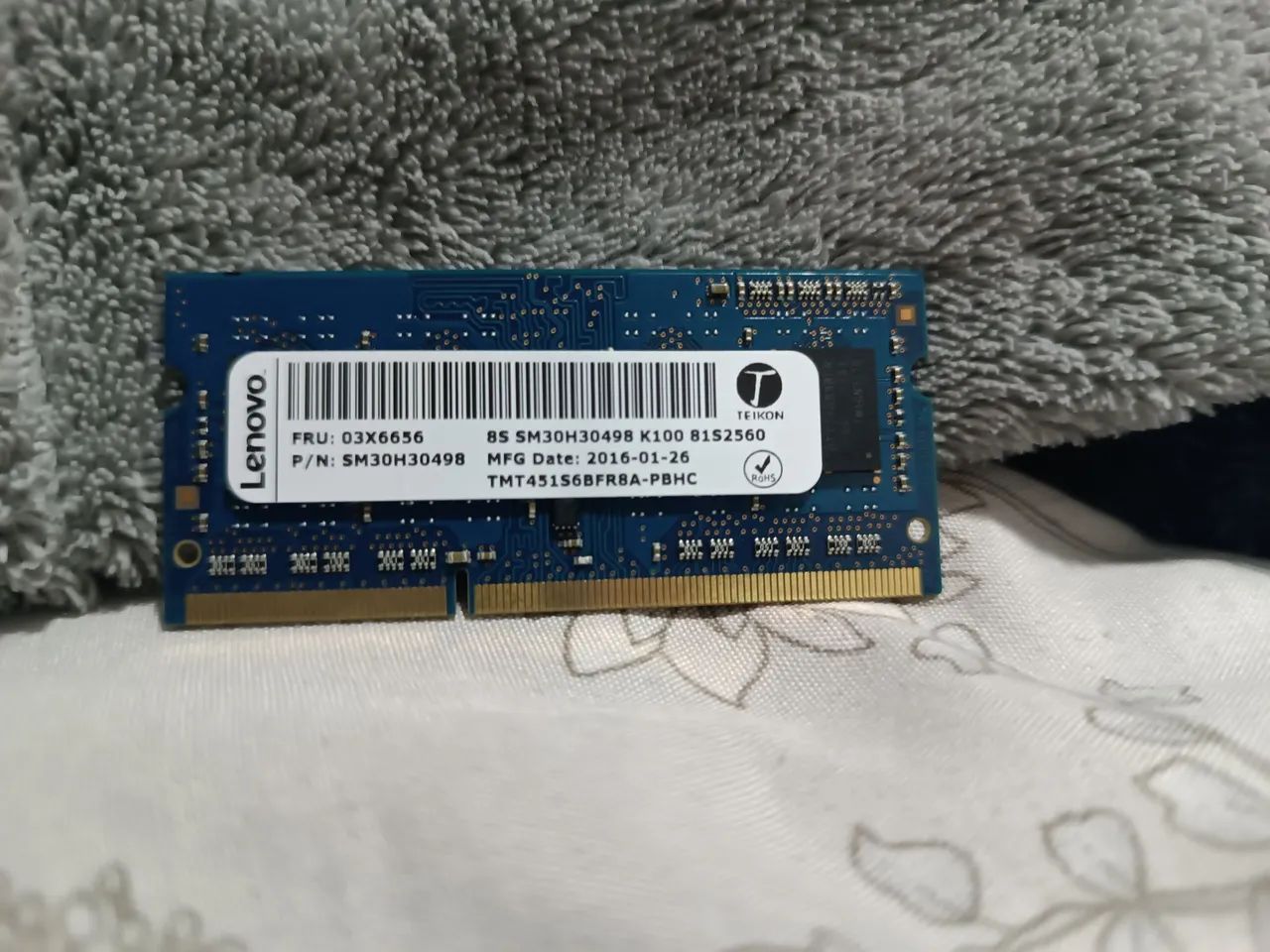 Memória RAM 4GB DDR3 Notebook 