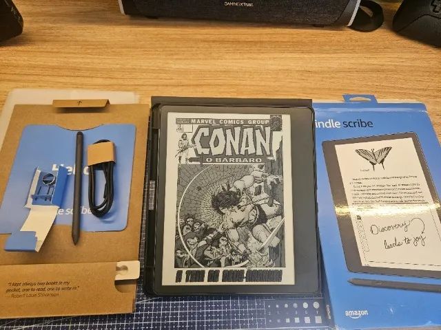 Kindle Scribe 16gb Com Caixa, Acessórios Originais E Capa