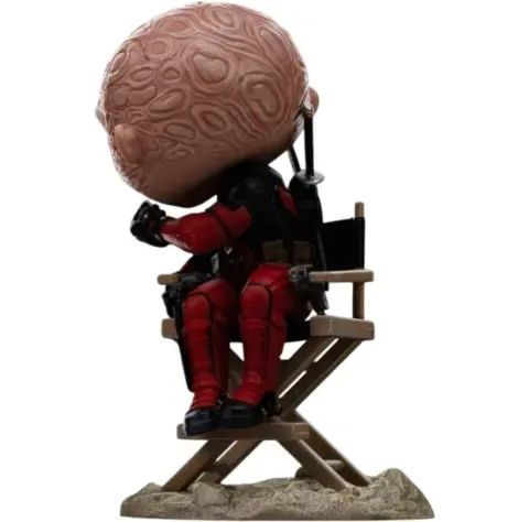 Estátua Deadpool (Unmasked) - MiniCo - Iron Studios 14cm - Foto 2