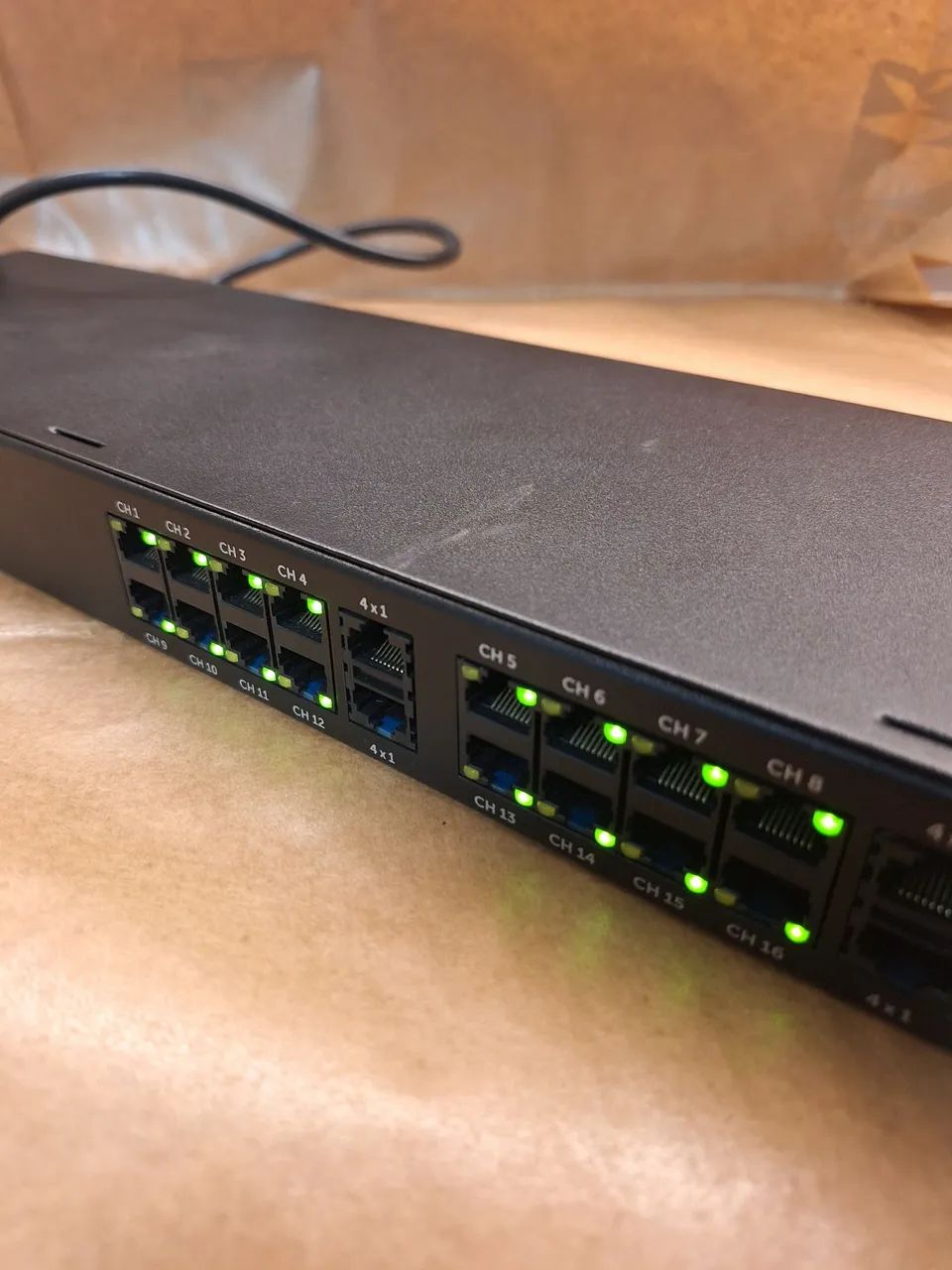 Powe balun intelbras vb 3016 wp 16 canais  - Foto 2