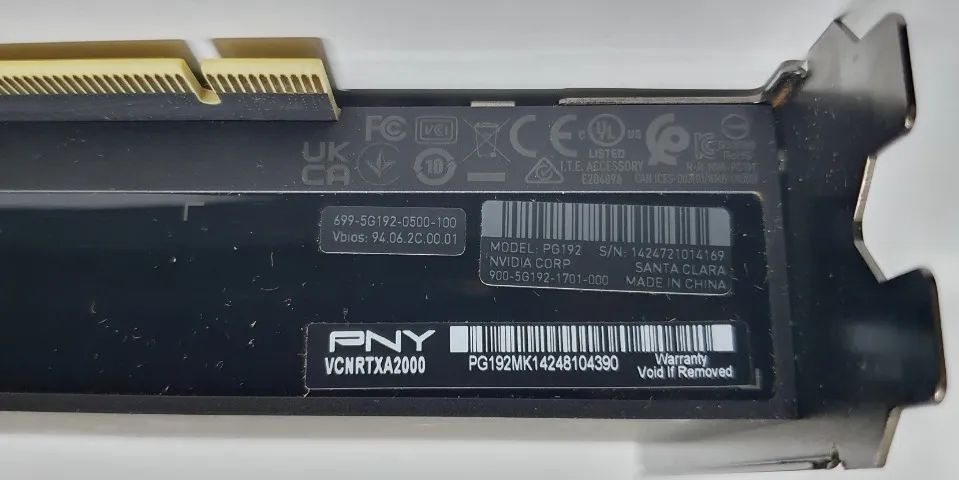 Placa De Vídeo Nvidia Quadro Rtx A2000 6gb (Usado) - Foto 4
