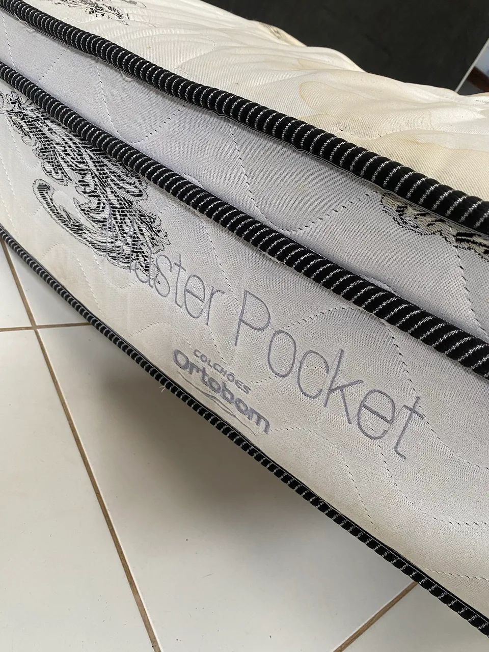 Colchão casal ortobom master pocket 