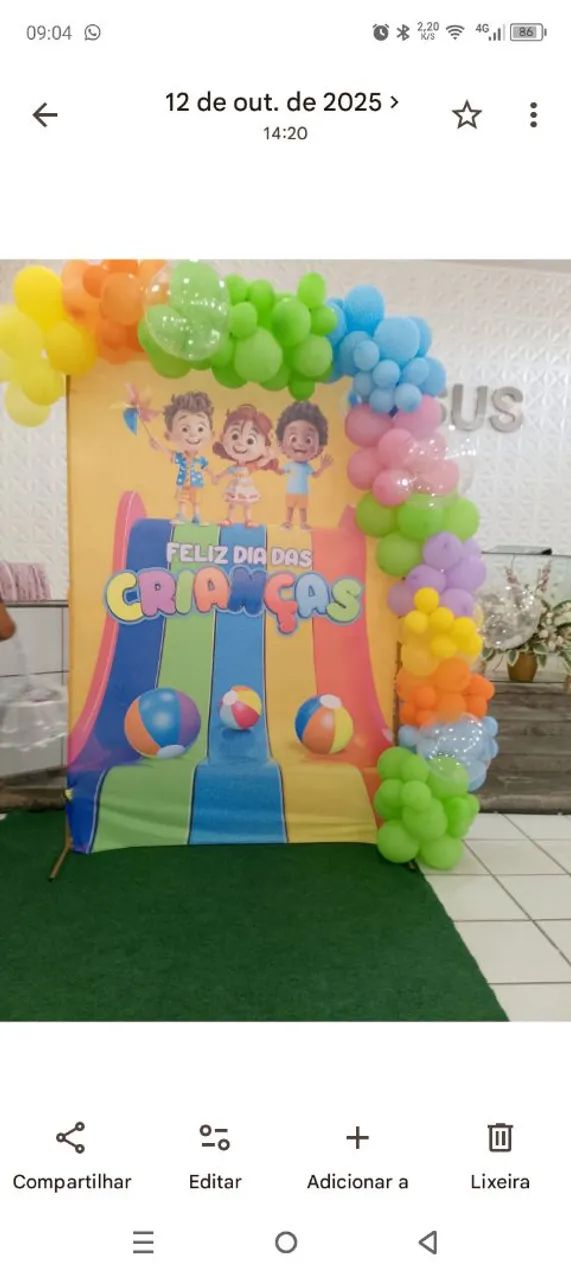 Painel dia das crianças  - Foto 4