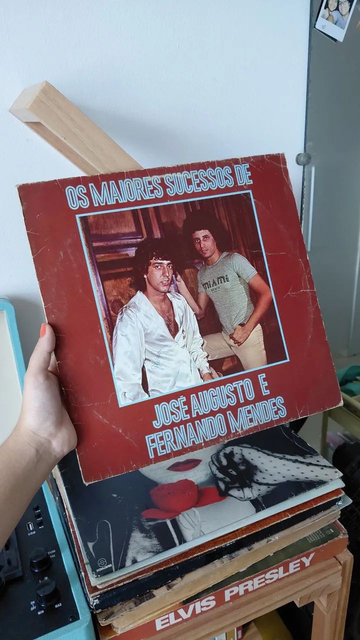 Disco lp José Augusto e Fernando Mendes