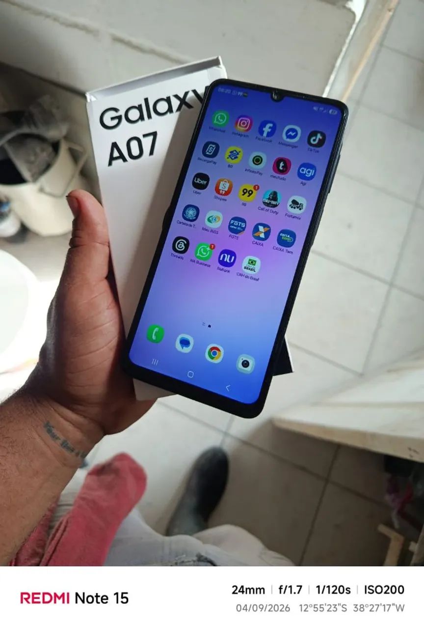 A07 128GB NOVO - Foto 3