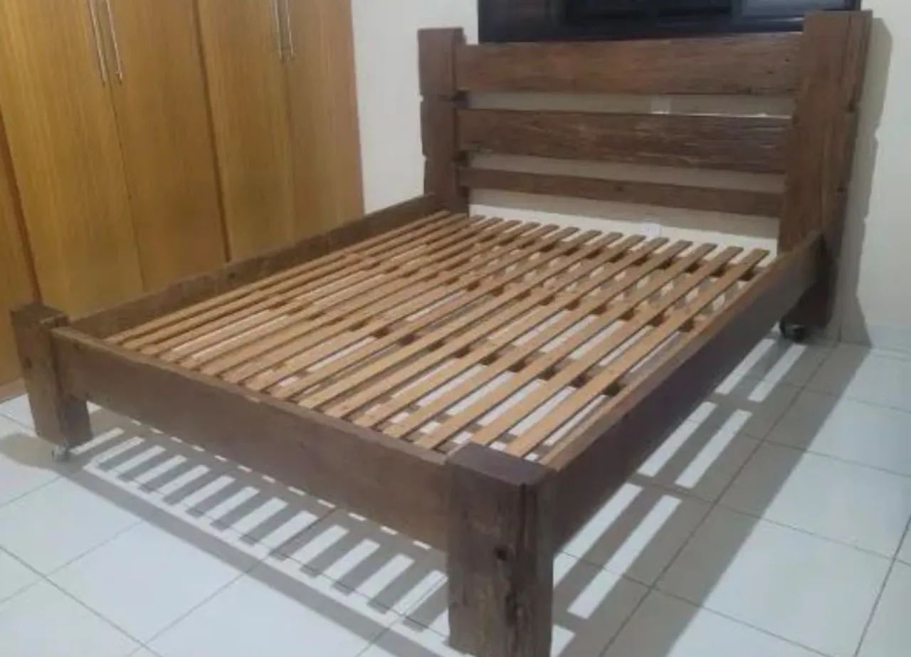 Cama madeira maciça  - Foto 3