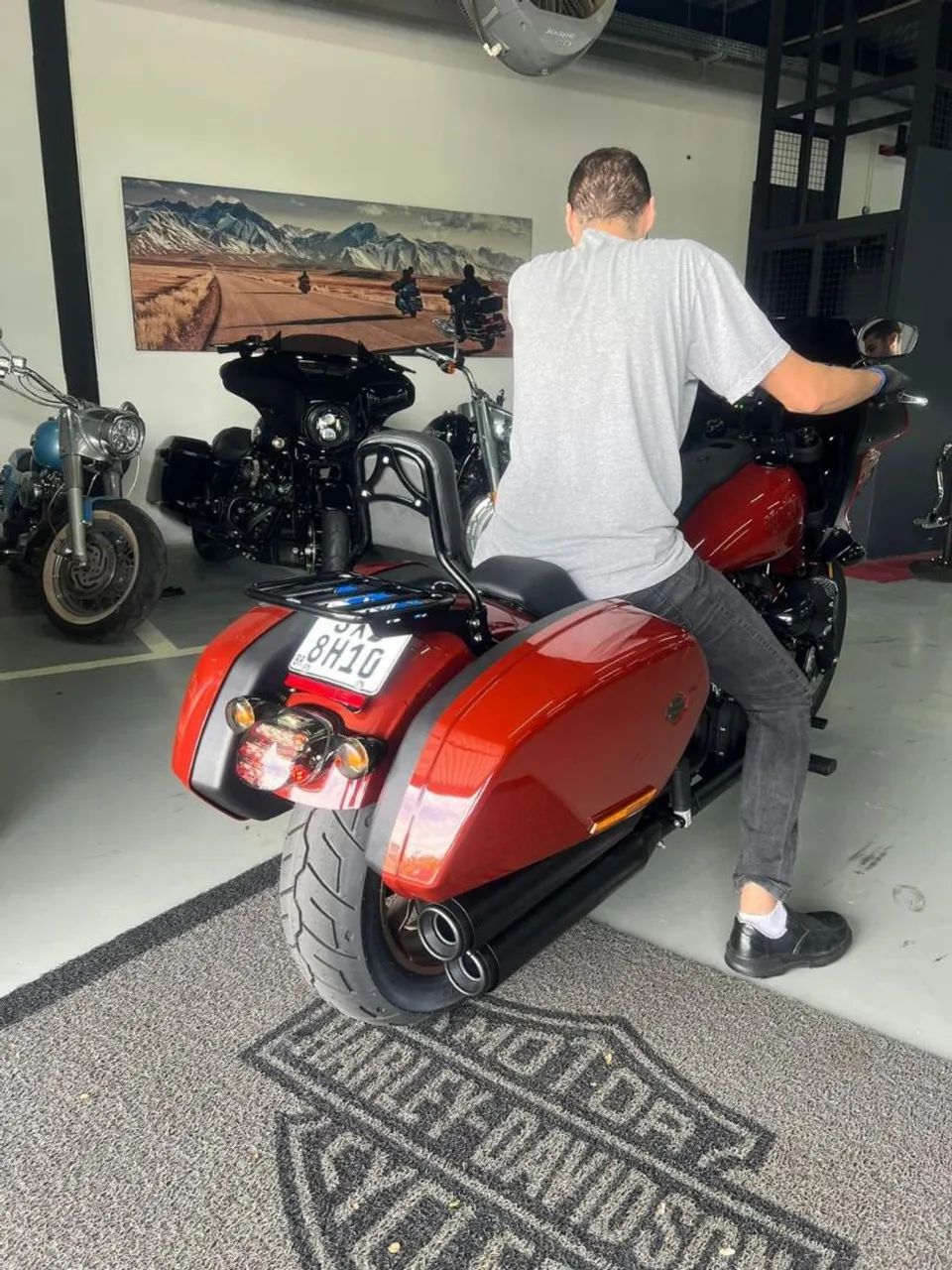 Harley Davidson - Sissybar original p/ Low Rider, Low Rider ST, Heritage Deluxe 2018-24 