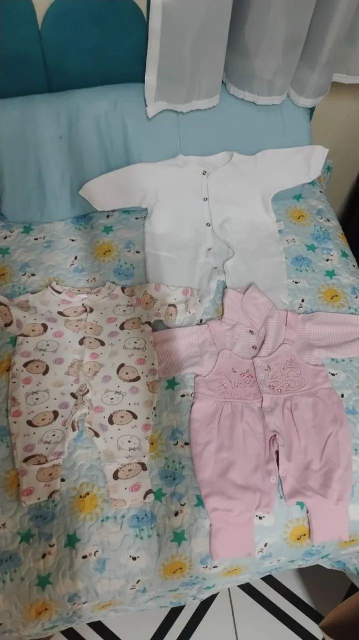 Vendo roupinhas de bebê menina - Foto 6