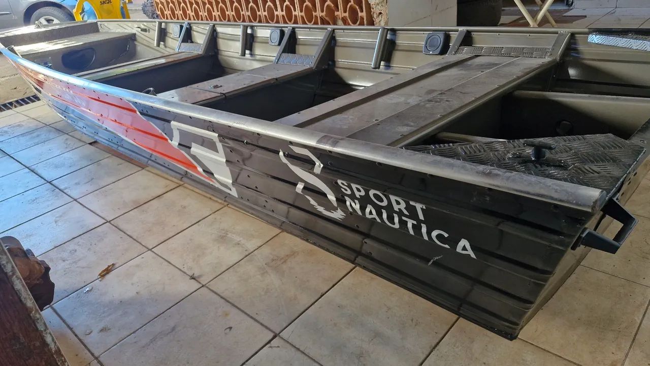 canoa e motor 15hp - Foto 4