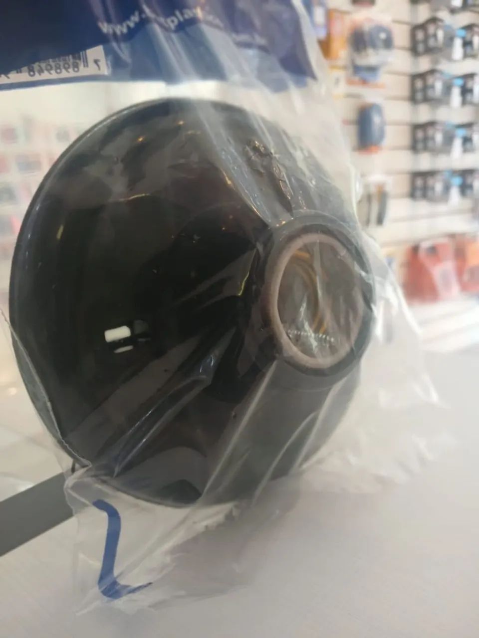 Plafon branco e preto para lampada  - Foto 2