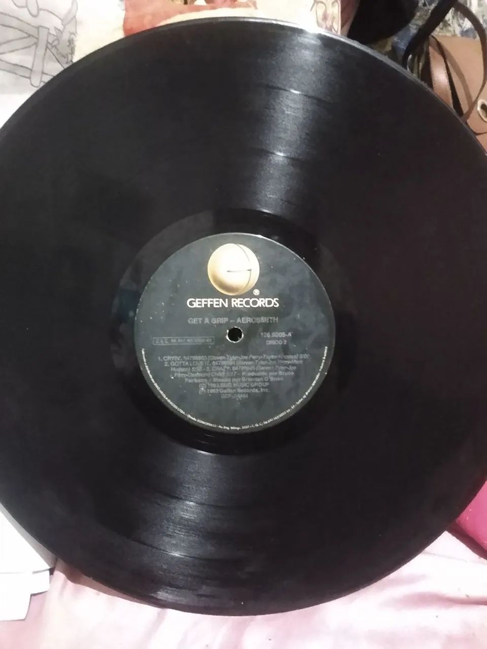Disco de vinil Aerosmith sem capa  - Foto 3