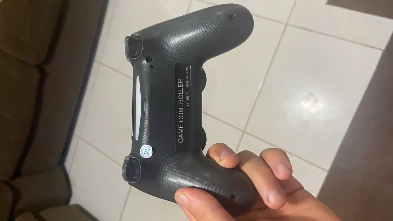 Controle Sem Fio Bluetooth Compatível PS4 PC Android - Foto 2
