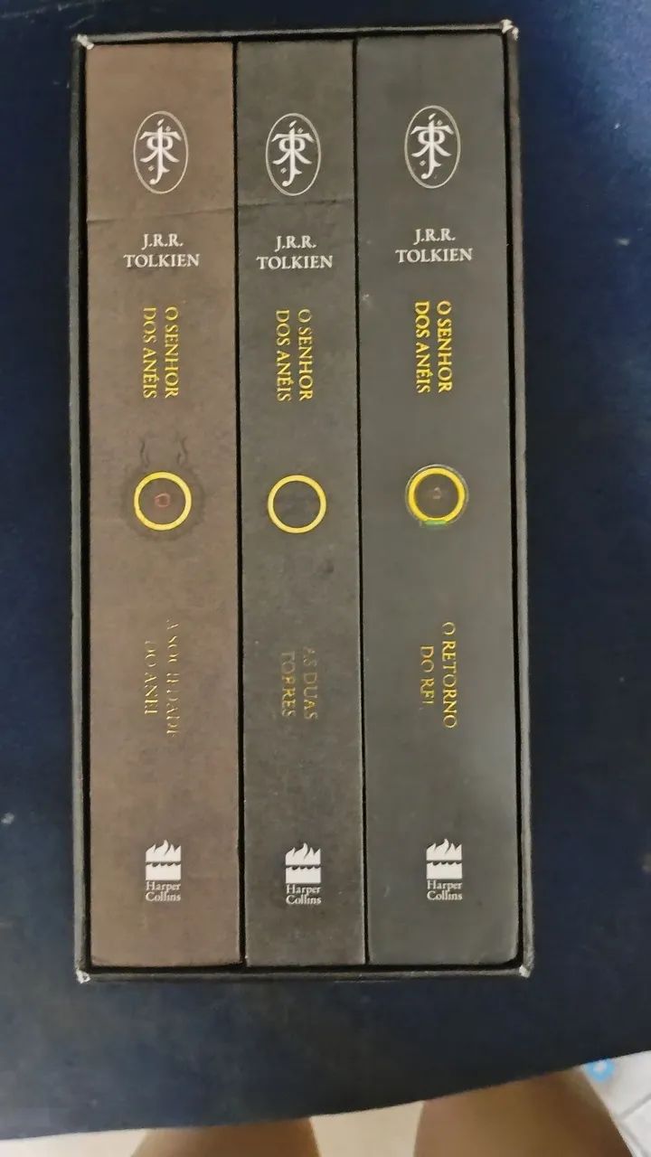 Box Trilogia Senhor dos Anéis (capa dura)