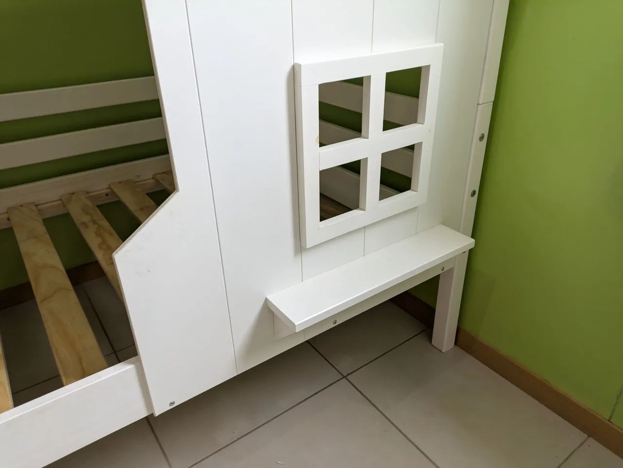 Cama de solteiro casinha com janelas - Foto 5