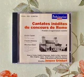 CD Cantates inédites du concours de Rome (made in Germany) 