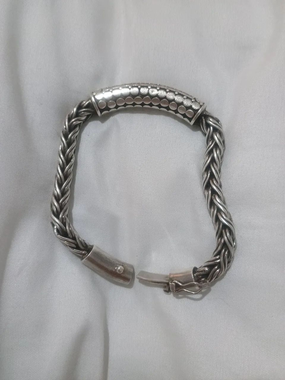 PULSEIRA DE PRATA BALI PESADA - Foto 2